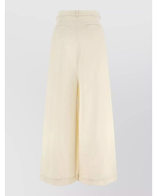 Thelatest Natural Daisy Skirt High Waist Pleated Design