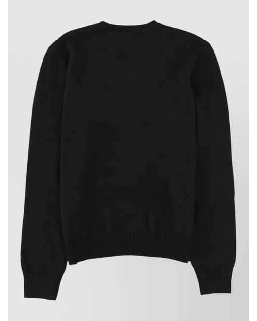 Mc2 Saint Barth Black New Queen Jersey Crew Neck Embroidery
