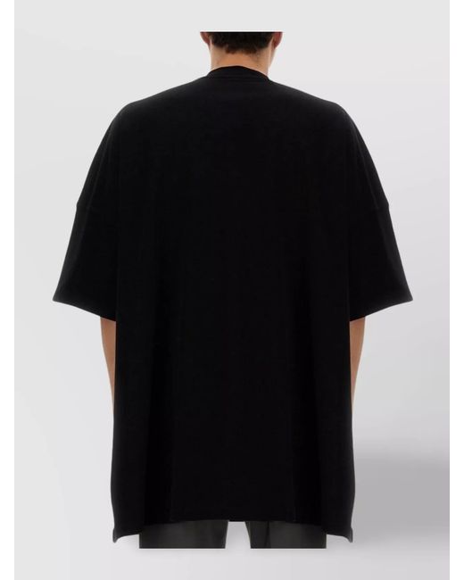 Moschino Black Cotton Teddy Bear T-Shirt for men
