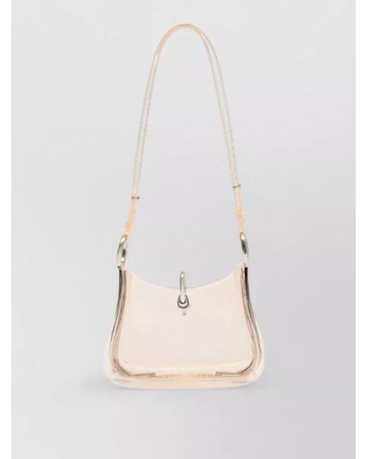 Rabanne Natural Small Synthetic Shoulder Bag