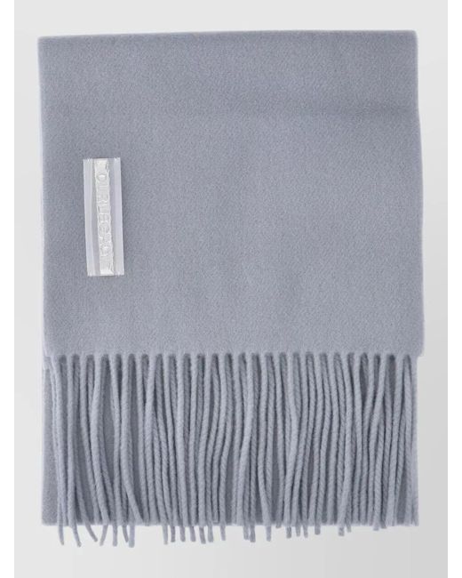 Our Legacy Blue Wool Scarf
