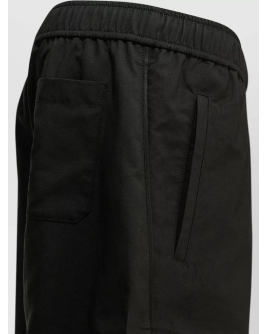 Givenchy Black Logo Chino Shorts for men