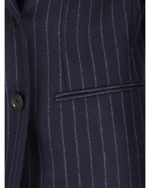 Lardini Blue Cashmere Blend Suit Jacket
