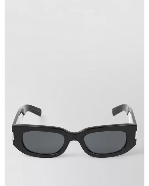 Saint Laurent Gray Sunglasses Sl 697 Rectangular Thick Temples