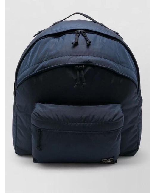 Porter-Yoshida and Co Blue Compact Day Backpack Quilted Cotton Blend for men