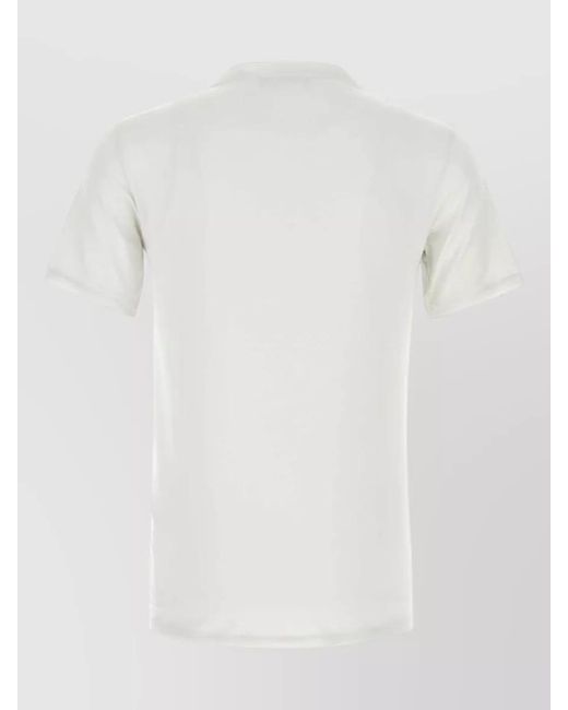 Dolce & Gabbana Blue Cotton Crew Neck T Shirt Graphic for men