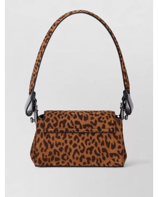 Vivienne Westwood White Linda Small Shoulder And Top Handle Bag