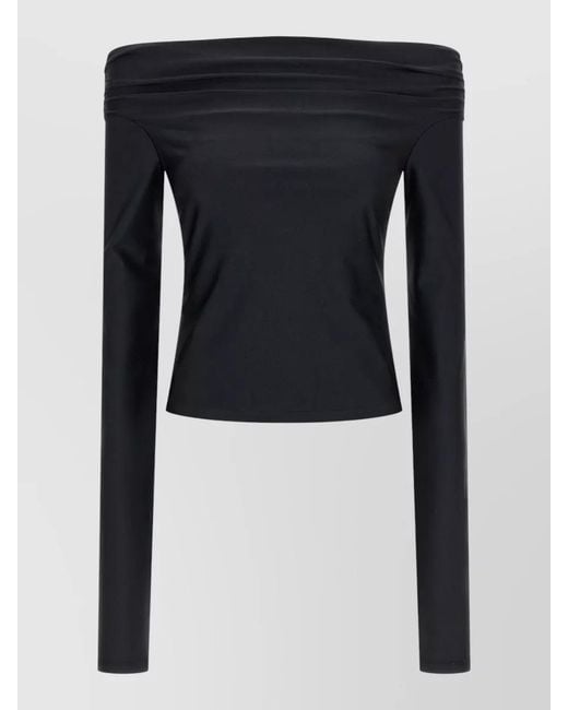 ANDAMANE Blue Wallis Top