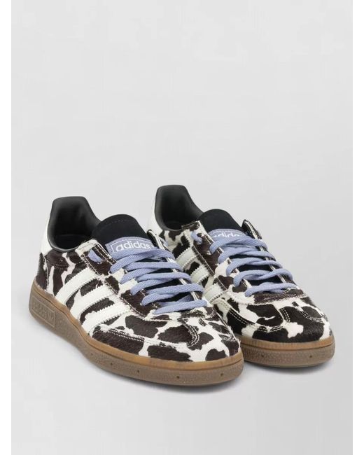 Adidas Originals Multicolor Leather Handball Spezial Low-Top Sneakers