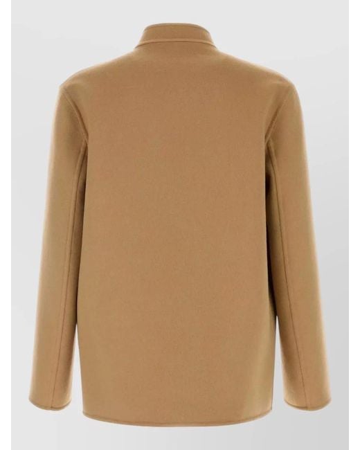 Valentino Garavani Natural Wool Shirt Jacket for men