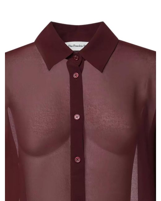 Frankie Shop Purple Shirt