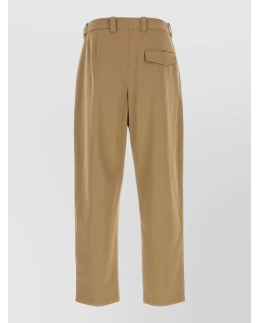 A.P.C. Natural Twill Straight-Leg Trousers for men