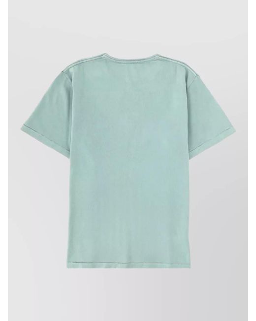 J.W. Anderson Blue Short Sleeve Round Neck Graphic T Shirt for men