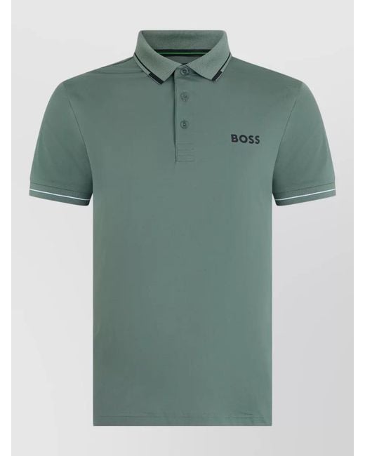 Boss Green Short-Sleeve Polo Shirt for men