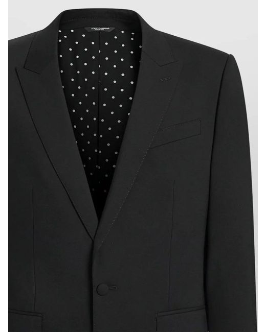 Dolce & Gabbana Black Jacket for men
