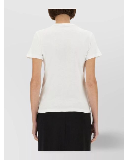 Helmut Lang White Slim-Fit T-Shirt