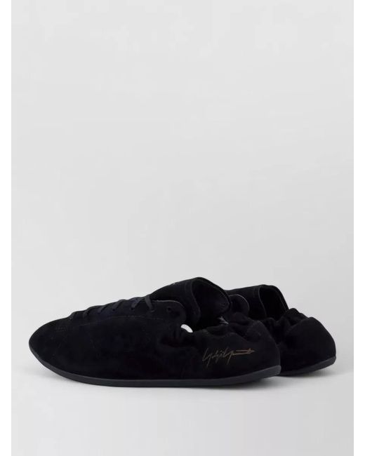 Y-3 Multicolor Leather Lace-Up Sneakers
