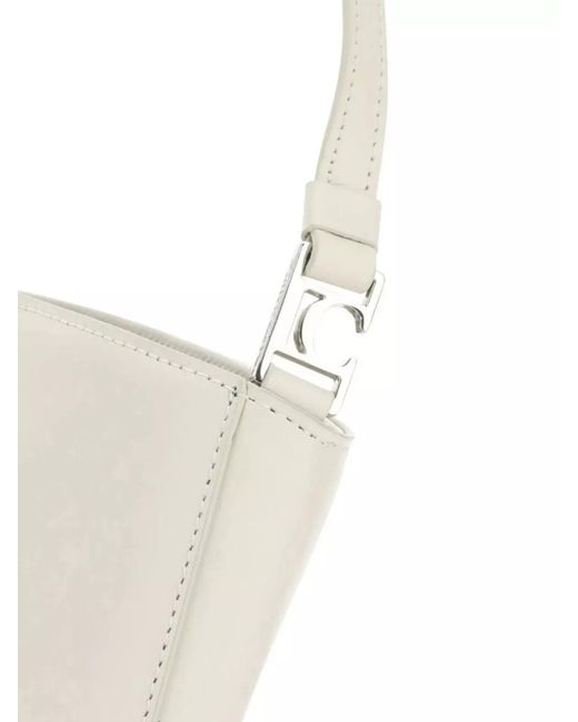 Low Classic Natural Leather Shoulder Bag