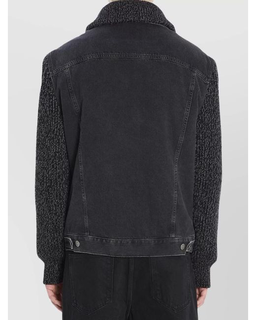 Dolce & Gabbana Black Dolce&Gabbana Denim Jacket for men