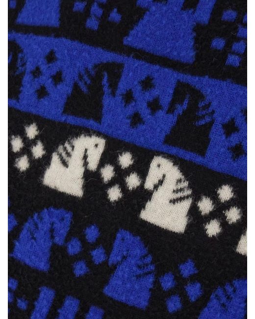 Burberry Blue Knitwear for men