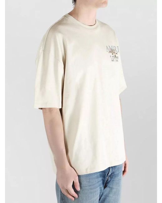 Amiri White Dreams And Hope Graphic Print T-Shirt Shirt for men