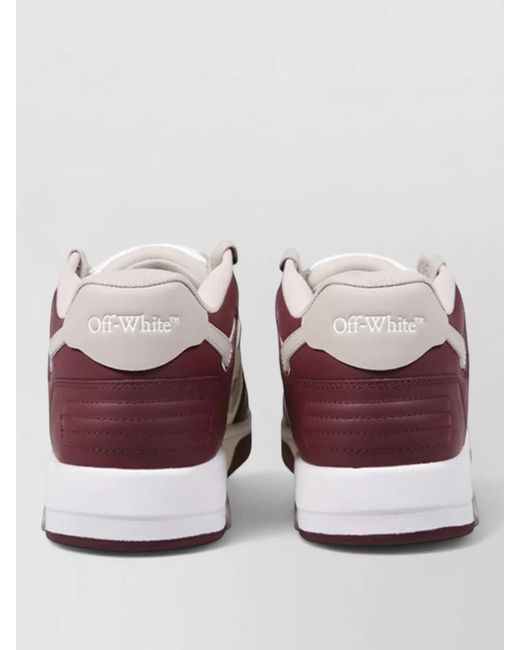 Off-White c/o Virgil Abloh Pink Office Escape Sneaker Rubber Sole for men