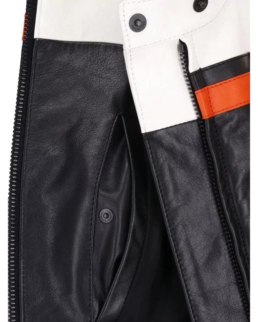 Balenciaga Blue Cropped Coat Long Sleeves Stand Collar Zip