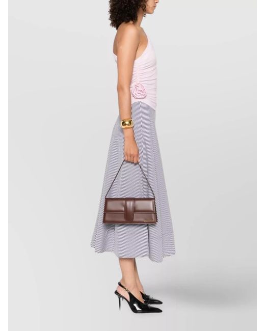 Jacquemus Brown Le Bambino Long Leather Shoulder Bag
