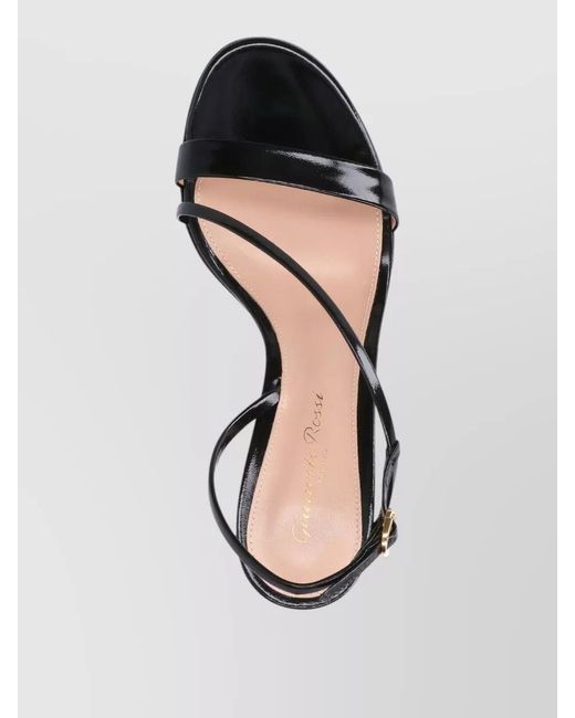 Gianvito Rossi Metallic Leather High Heel Sandals