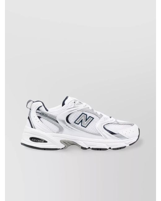 New Balance Metallic Mesh Low-Top Sneakers