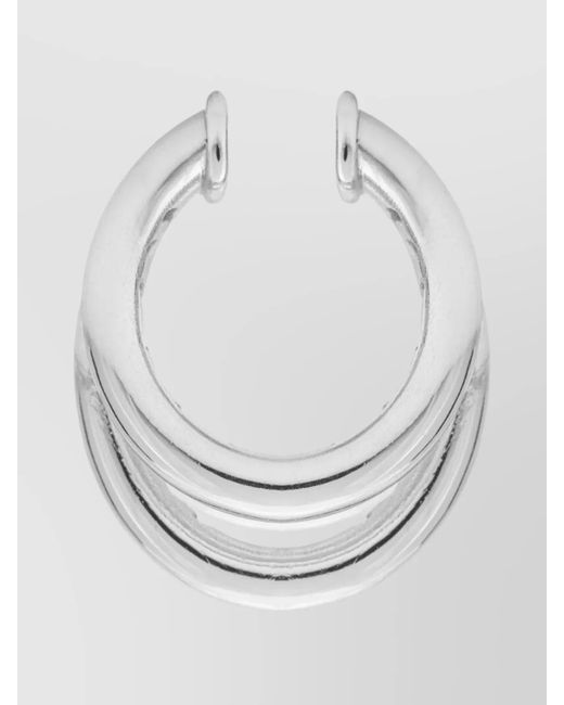 FEDERICA TOSI White Plated Ear Cuff