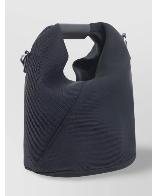 MM6 by Maison Margiela Blue Japanese Mesh Shoulder Bag