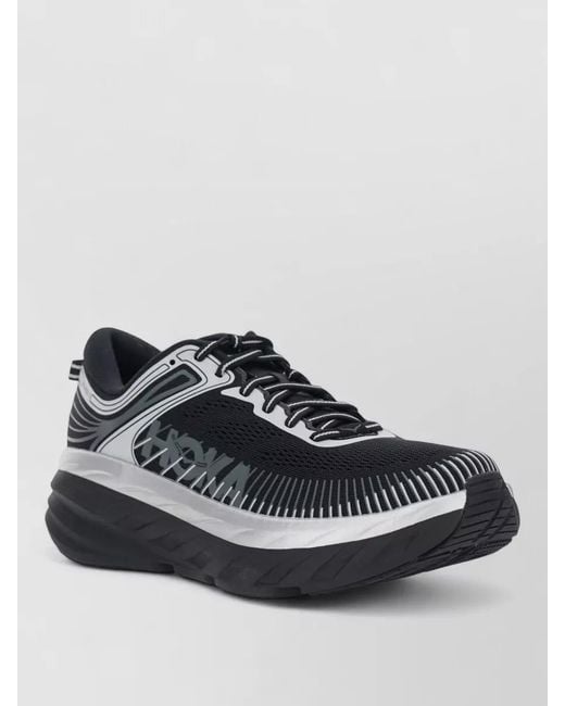 Hoka One One Blue Mesh Low Top Sneakers Pull Tab for men