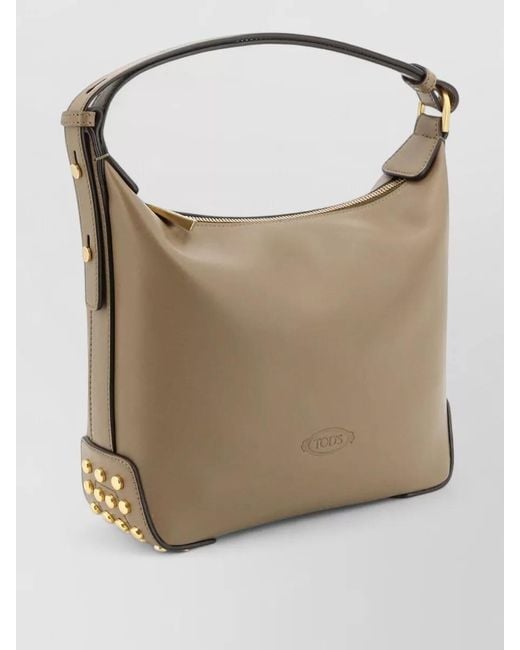 Tod's Multicolor Metal Detail Leather Mini Shoulder Bag