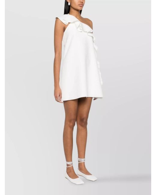 MSGM White Mini Dress
