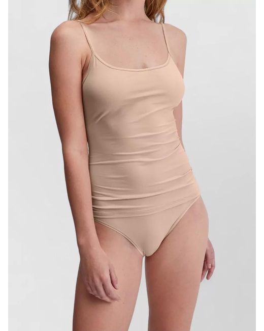 Calida Natural Seamless High Cut Brief Elastic Waistband