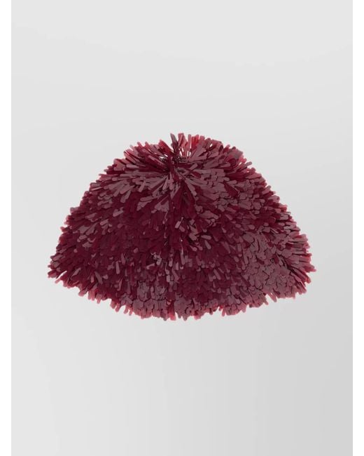 Alanui Red Sunset On Manhattan Beanie