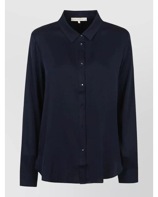 Silk95five Blue Monte Carlo Shirt Relaxed Fit Long Sleeves