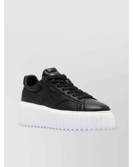 Hogan Multicolor Leather Low-Top Sneakers