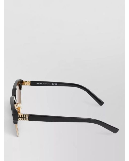Miu Miu Multicolor Sunglasses 0Mu 09Zs 1Ab2Z1 Cat Eye