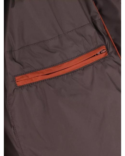 Herno Gray Lightweight Padded Jacket for men