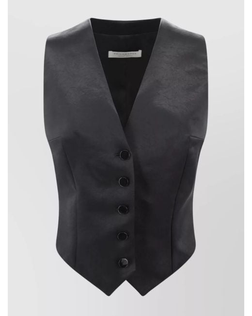 Philosophy Black Waistcoat
