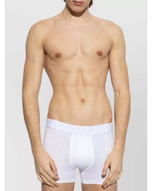 DSquared² White Logo Waistband Boxers for men