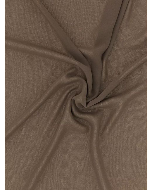 Peserico Natural Printed Scarf