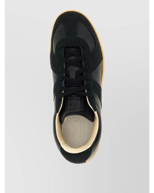 Adidas Originals Blue Army Lace Up Sneakers Suede Leather for men