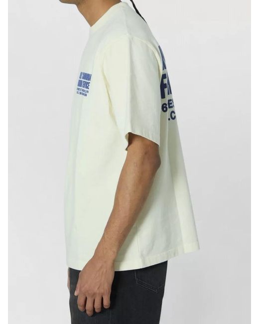 Willy Chavarria Multicolor Fashion Service Cotton T Shirt Relaxed Fit for men