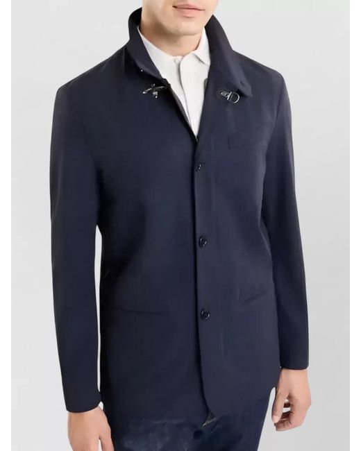 Fay Blue Lightweight Jacket for men
