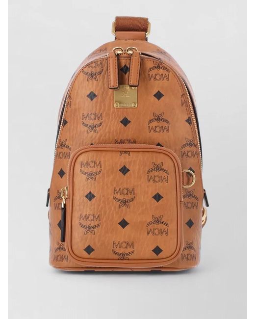 MCM Brown Backpack for men