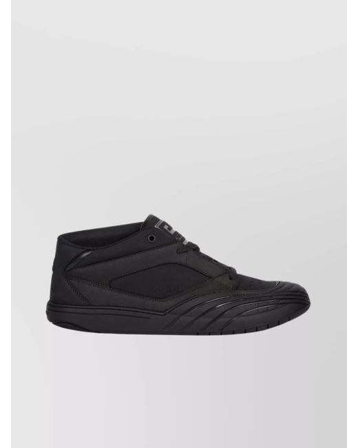 Givenchy Black Leather Skate Sneakers for men