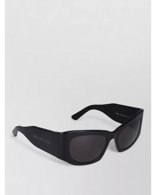 Balenciaga Black Sunglasses Bb0327S 001 Cat Eye